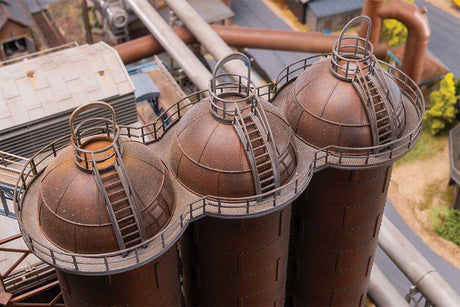 Steel Mill 3 Hot Blast Stove Set -- Kit - 14-5/16 x 5-9/16 x 13-15/16"  36.4 x 14.1 x 35.4cm-4