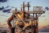 Steel Mill Blast Furnace with Casting Hall -- Kit - 27-3/8 x 17-11/16 x 21-7/16"  69.5 x 45 x 54.5cm-8