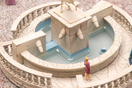Castle Garden Fountain -- Kit - 4 x 3-7/8 x 2-3/8"  10.2 x 9.9 x 6cm-4