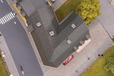 Solino Pizzeria City Corner Building -- Kit - 9-13/16 x 8-1/16 x 8-7/8"  25 x 20.5 x 22.5cm-4