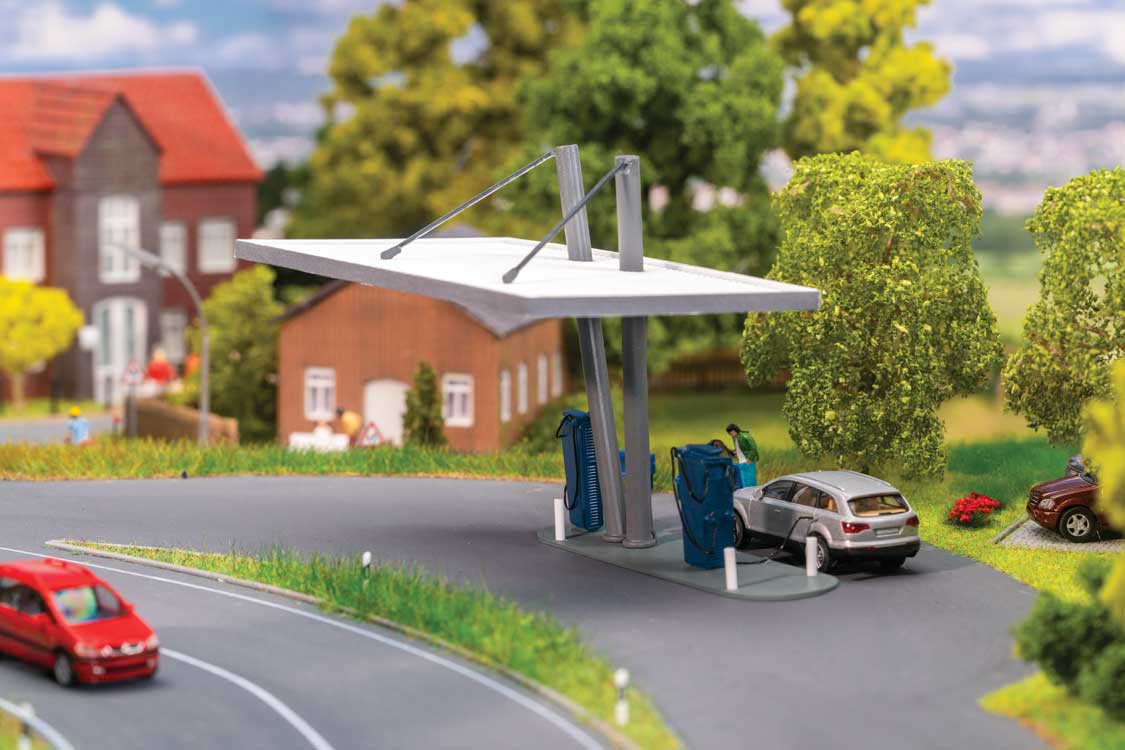 Electric Vehicle Charging Station -- Kit - 5-9/16 x 3-3/16 x 3-9/16"  14.1 x 8.1 x 9.1cm-1