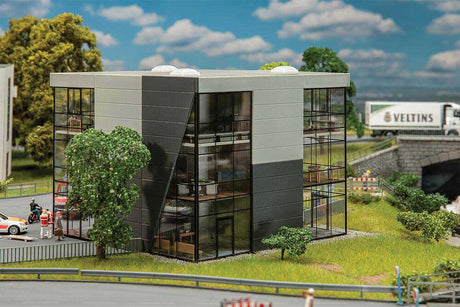 Office Building -- Kit - 6 x 6 x 4-13/16"  15.3 x 15.3 x 12.3cm-1