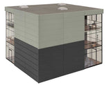 Office Building -- Kit - 6 x 6 x 4-13/16"  15.3 x 15.3 x 12.3cm-3