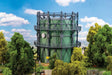 Gasometer Gas Storage Tank with Piping -- Kit - 6-5/16 x 6-5/16 x 7-1/16"  16 x 16 x 18cm-1