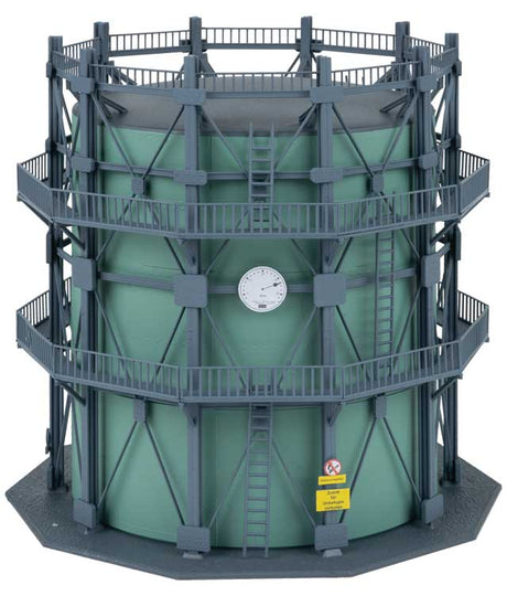 Gasometer Gas Storage Tank with Piping -- Kit - 6-5/16 x 6-5/16 x 7-1/16"  16 x 16 x 18cm-4