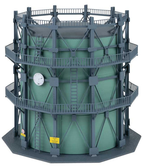 Gasometer Gas Storage Tank with Piping -- Kit - 6-5/16 x 6-5/16 x 7-1/16"  16 x 16 x 18cm-5