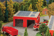Fire Appliance Hall/Garage -- Kit - 5-3/4 x 5-1/2 x 2-1/2"  14.5 x 14 x 6.4cm