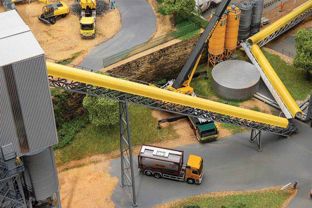 Modern Rock Crushing Plant -- Kit - 24-3/8 x 7-9/16 x 13-3/4" 62 x 19.2 x 35cm-5