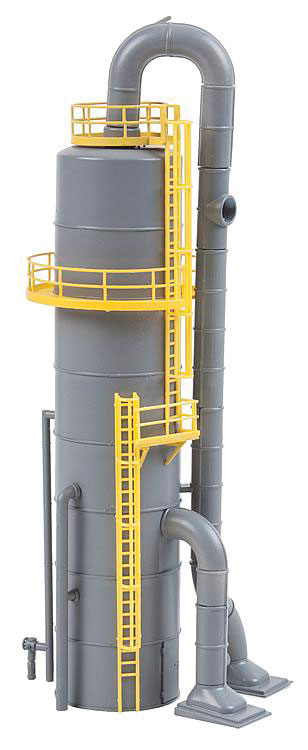 Vertical Storage Tank/Column w/Piping -- Kit - 3-9/16 x 2-13/16 x 8-3/4"  9 x 7.2 x 22.3cm-2