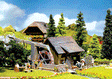Watermill w/Pump -- 9-1/2 x 5-1/8"  24 x 13cm