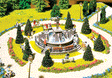 Ornamental Fountain -- Kit - 4-1/2 x 4-5/16"  11.5 x 11cm