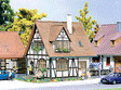 One-Family House w/Half-Timber Framing -- 4-5/8 x 3-13/16 x 4-5/8" (11.5 x 9.5 x 11.5cm)