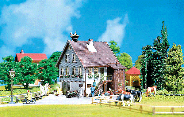 House -- 4-5/8 x 4-1/2"  11.7 x 11.5cm