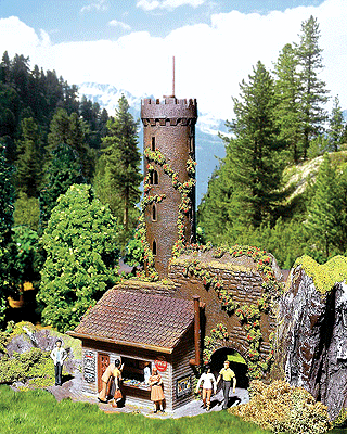 Oberservation Tower -- 4-1/2 x 2-1/2"  11.5 x 6.5cm