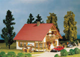 Romantic Single Family Home -- 5 x 5"  12.7 x 12.6cm-2