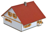 Romantic Single Family Home -- 5 x 5"  12.7 x 12.6cm-4