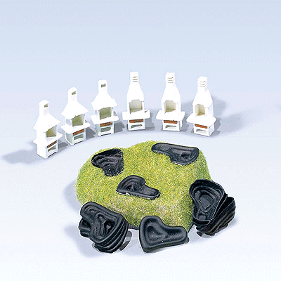 Garden Barbecue Grills & Ponds