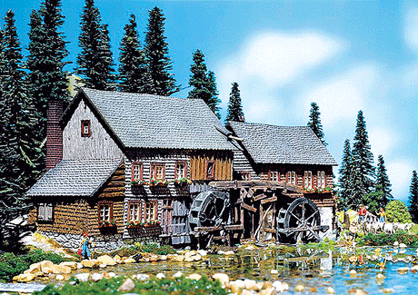 Hexenloch Mill -- 9-3/4 x 4-3/4"  24.7 x 11.9cm