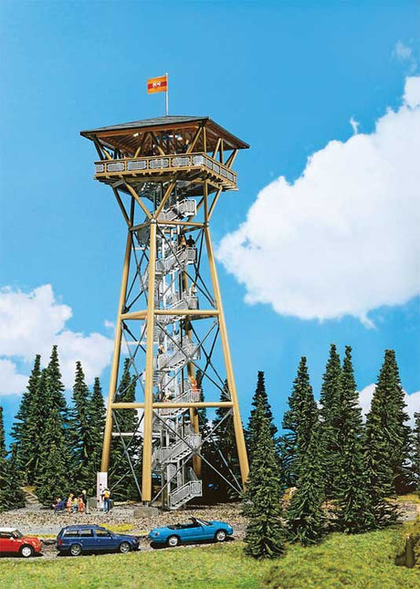 Riesenbuhl Observation Tower - Kit (Plastic) -- 5-7/8 x 5-7/8 x 13-3/16"  15 x 15 x 33.5cm-2