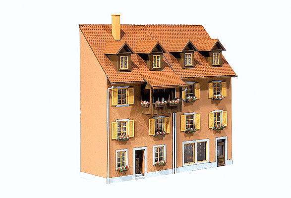 Relief Houses (beige) -- To Go With #'s 130430 & 130431