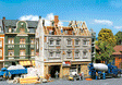 Townhouse Under Renovation -- Painted & Weathered Era I 5-3/8 x 6-11/16 x 6-5/16"  13.6 x 17 x 16cm