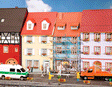 Village Houses w/Scaffolding - Kit
