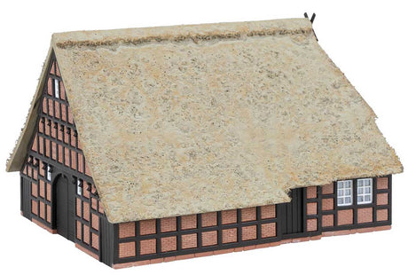 Half-Timber Hall House -- Kit - 5-7/8 x 4-7/8 x 3-3/4"  15 x 12.4 x 9.6cm-2