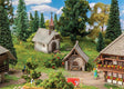 Rural Chapel and Bakehouse Set -- Kit-1
