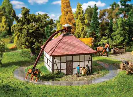 Rahden Horse-Driven Mill -- Laser-Cut Kit - 14 x 8.5 x 9cm-1