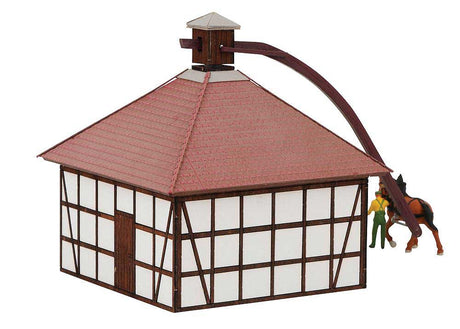 Rahden Horse-Driven Mill -- Laser-Cut Kit - 14 x 8.5 x 9cm-3