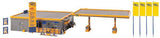 Jet Modern Gas Station -- Kit - Pump Roof: 7-3/16 x 4-7/8 x 2-3/8" 18.2 x 12.4 x 6.3cm Building: 7-1/-2