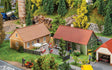 Village House 2-Pack -- Kit - Each: 4-3/16 x 2-1/2 x 2-1/2"  10.6 x 6.4 x 6.2cm-1