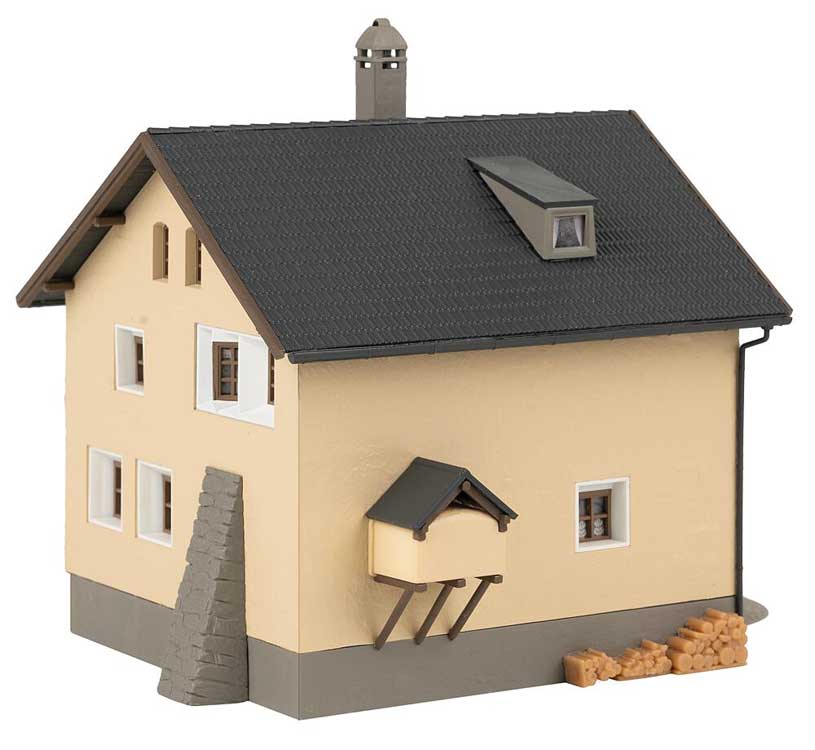 Small Engadine House -- Kit - 5-1/8 x 4-1/2 x 4-5/8"  13.1 x 10.8 x 11.7cm-3