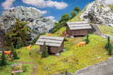 Hay Barn 2-Pack -- Kit - Each: 2-15/16 x 2-9/16 x 2"  7.5 x 6.5 x 5cm-2