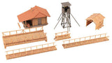Hunting Lodge with Hunting Stand and Walkways -- Kit-2