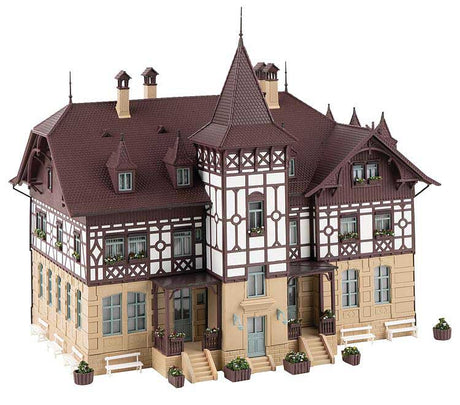 Half-Timbered Sanitorium -- Kit - 11 x 9-13/16 x 9-1/4"  28 x 25 x 23.5cm-2