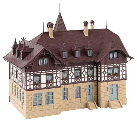 Half-Timbered Sanitorium -- Kit - 11 x 9-13/16 x 9-1/4"  28 x 25 x 23.5cm-3