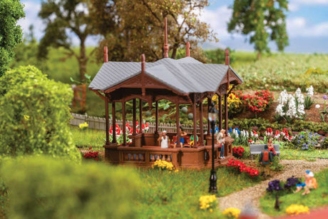 Music Pavilion Bandstand -- Kit - 3-5/16 x 3-5/16 x 2-7/8"  8.4 x 8.4 x 7.3cm-1