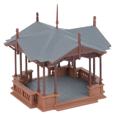 Music Pavilion Bandstand -- Kit - 3-5/16 x 3-5/16 x 2-7/8"  8.4 x 8.4 x 7.3cm-3