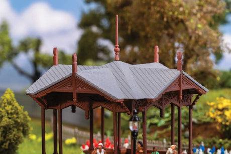 Music Pavilion Bandstand -- Kit - 3-5/16 x 3-5/16 x 2-7/8"  8.4 x 8.4 x 7.3cm-4
