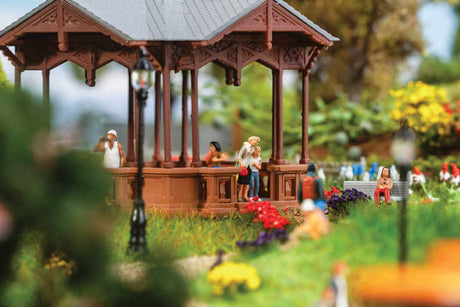 Music Pavilion Bandstand -- Kit - 3-5/16 x 3-5/16 x 2-7/8"  8.4 x 8.4 x 7.3cm-5