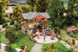 Bandstand with Motorized Dancing Figures -- Kit - 7-15/16 x 4-13/16 x 4-1/4"  20.1 x 12.3 x 10.8cm-1