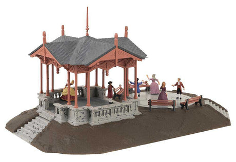 Bandstand with Motorized Dancing Figures -- Kit - 7-15/16 x 4-13/16 x 4-1/4"  20.1 x 12.3 x 10.8cm-3