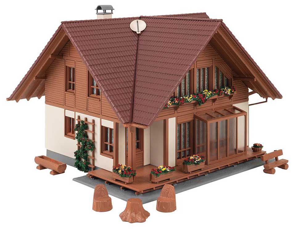 Rustica Single-Family House -- Kit - 5-9/16 x 4-13/16 x 4-1/16"  14.1 x 12.4 x 10.5cm-2