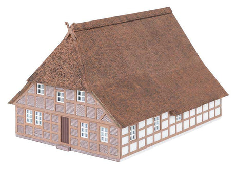 North German Thatched House -- Weathered Kit - 5-15/16 x 4-7/8 x 3-3/4"  15 x 12.4 x 9.6cm-2