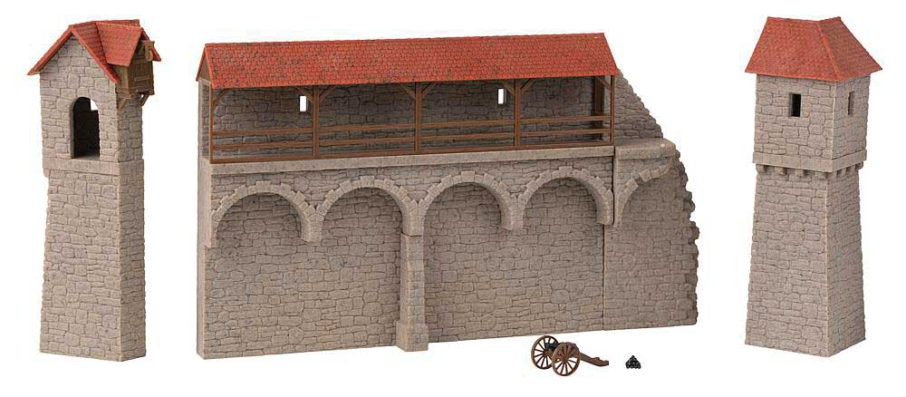 Old-Town Wall Fortified Towers -- Kit-2