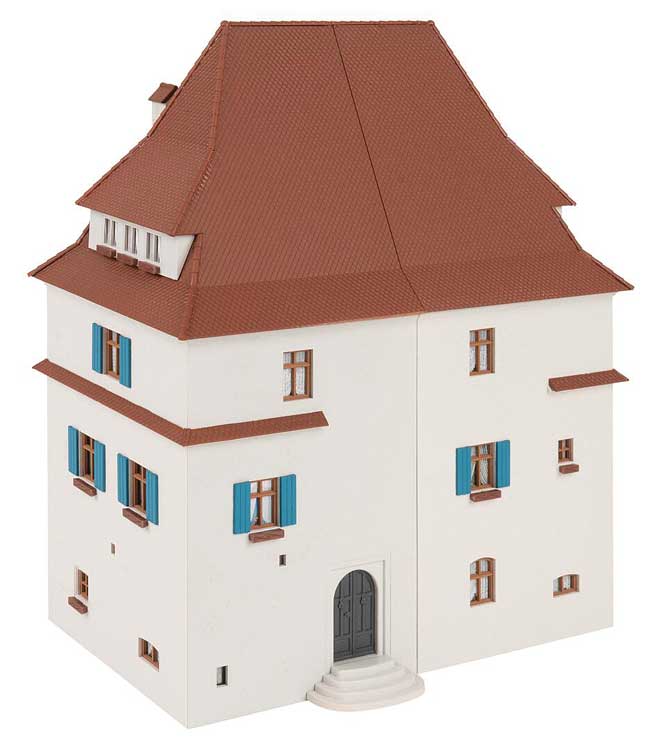 Town House with Jester Museum -- Kit - 7-1/16 x 4-3/8 x 7-7/8"  18 x 11 x 20cm-3