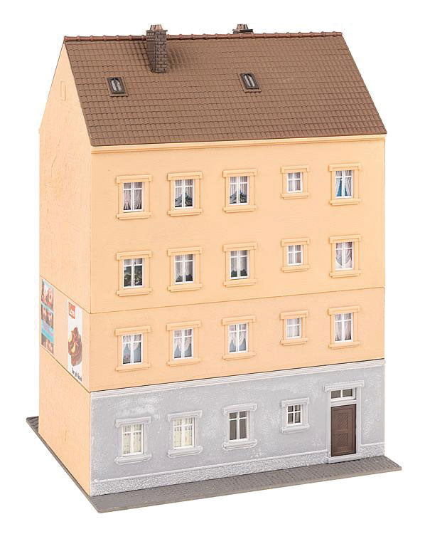 Townhouse with Shoe Store -- Kit - 5-5/16 x 5 x 7-7/8"  13.5 x 12.5 x 20cm-1