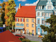 2 Small Background (Relief) Town Houses -- Kit - Each: 6.4 x 4.5 x 14.2cm pkg(2)-1