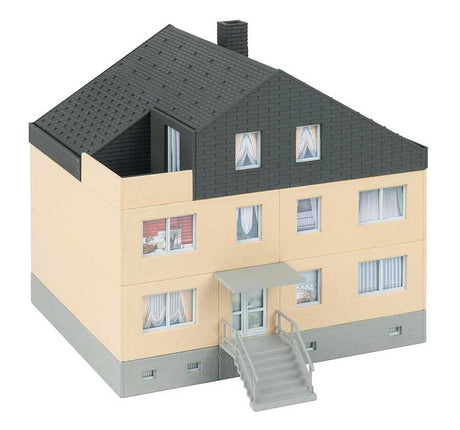 Modern Apartment Block -- Kit - 11-3/16 x 5-1/4 x 5-1/4"  15.8 x 13.4 x 13.3cm-3